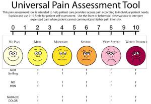 Pain Scale Faces 