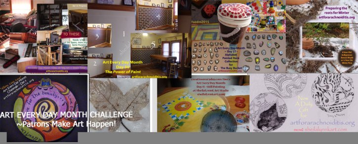 Art Every Day Month Cover Collage